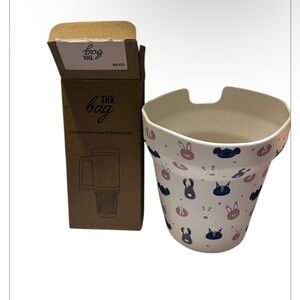 Cute Animal Print Silicone Sleeve for Stanley Cups